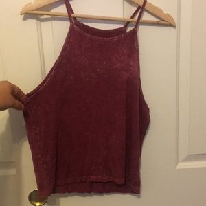 Soft & Sexy halter crop tank